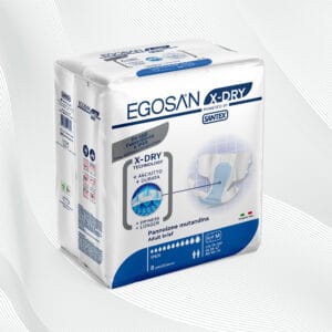 Egosan Pannoloni Mutandina X-Dry, incontinenza grave, gravissima, uomo e donna, notte, taglia M
