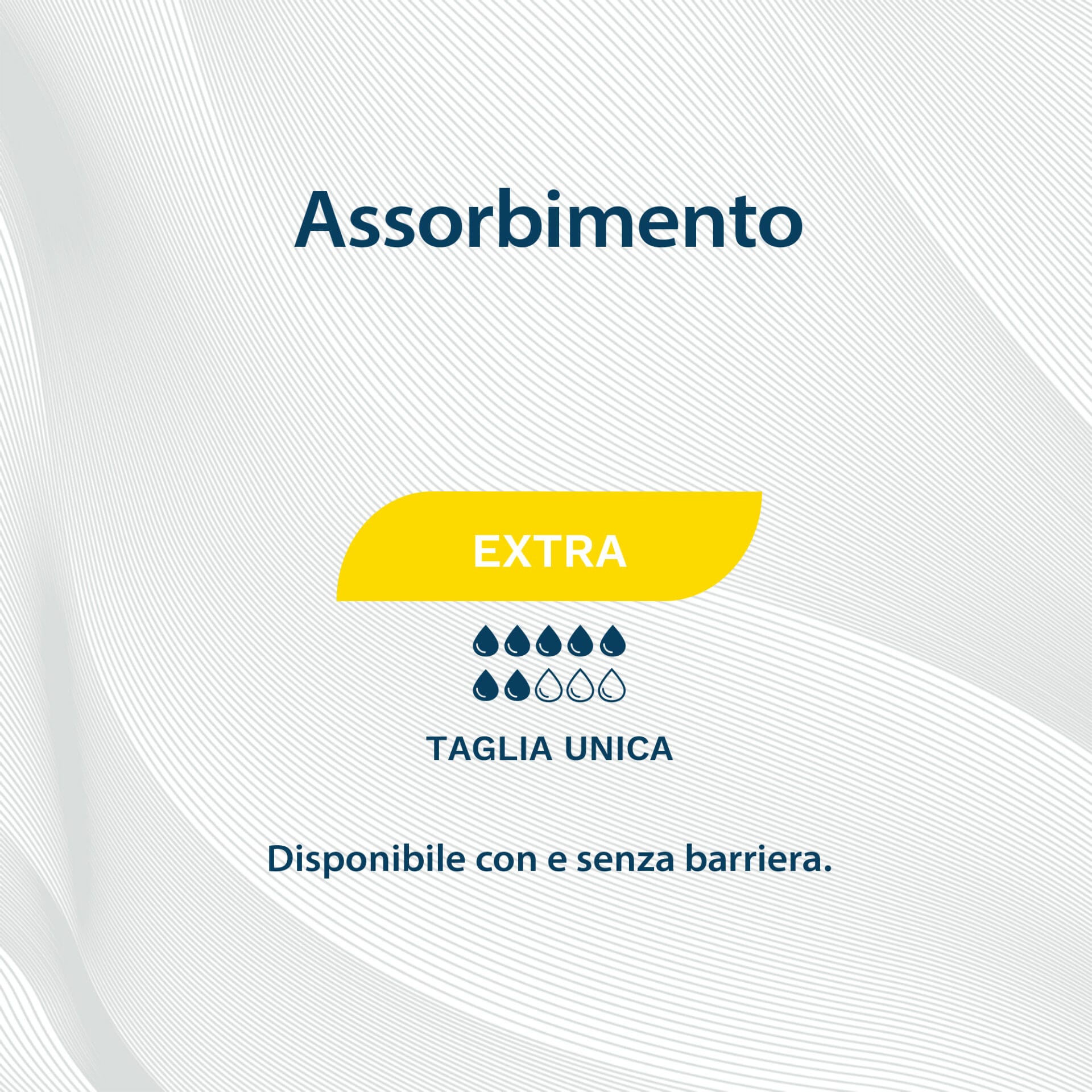 Egosan Pannoloni Rettangolari senza Barriera livello assorbenza extra 7 gocce