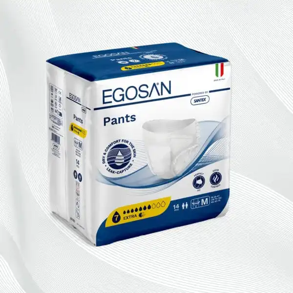 Egosan Pants Assorbenti per Incontinenza Media – Assorbenza Extra | Formato Confezione