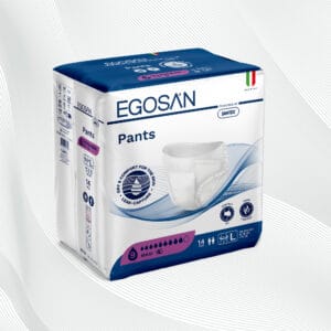 Egosan Pants assorbenti maxi, incontinenza grave, gravissima, uomo e donna, notte, L