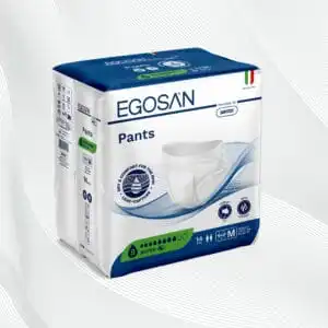Egosan Pants assorbenti super, incontinenza media, grave, uomo e donna, giorno, notte, M