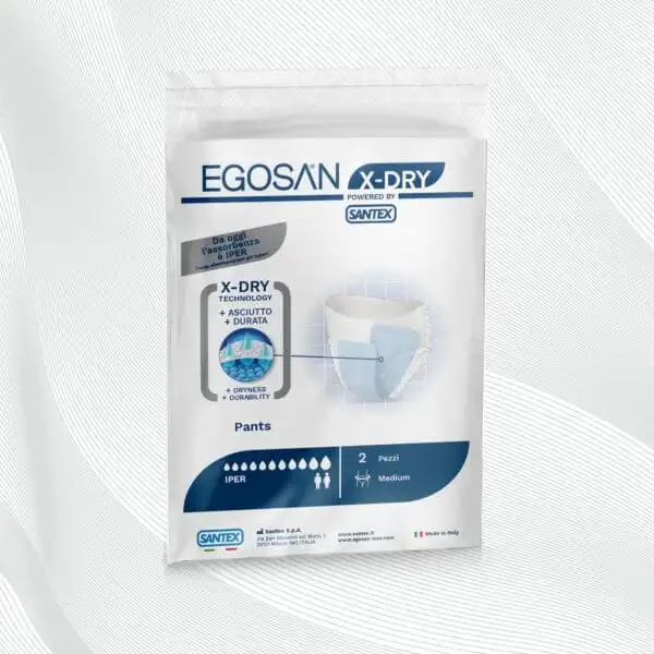 Egosan Pants X-Dry Assorbenti per Incontinenza Grave e Gravissima – Assorbenza Iper | Formato Prova