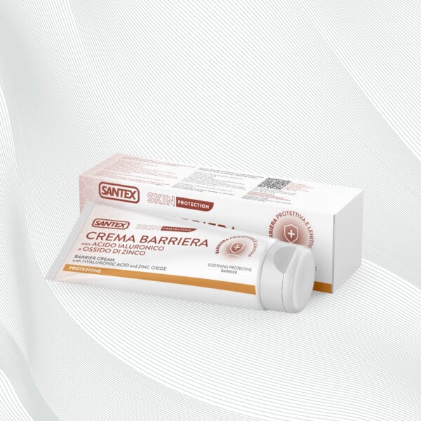 Santex Skin Protection Crema barriera con acido ialuronico e ossido di zinco | Formato 75 ml