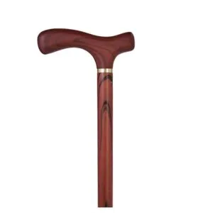 Bastone in legno Derby impugnatura a T