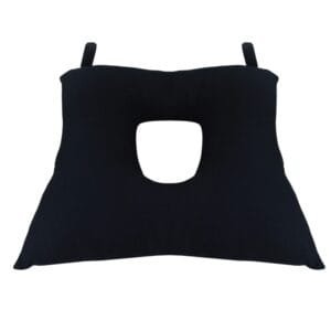Cuscino con foro centrale in fibra cava
