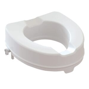 Alza WC con fissaggi laterali altezza 10 cm