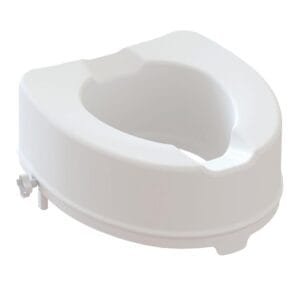 Alza WC con fissaggi laterali altezza 14 cm