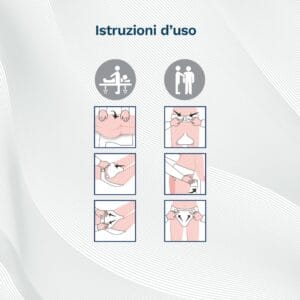 Istruzioni uso Egosan Pannoloni con Cintura, come indossare i Pannoloni stando in piedi o sdraiati