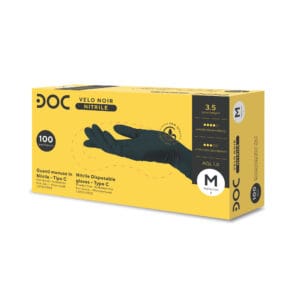 DOC Guanti in Nitrile Powder Free Nero 100 pz