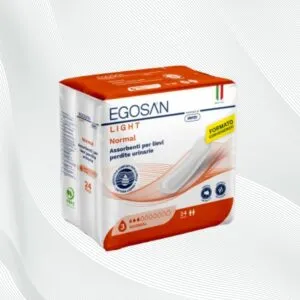 Egosan Assorbenti Anatomici Donna Essenziali per incontinenza Lieve  - Assorbenza Normal | Formato Confezione